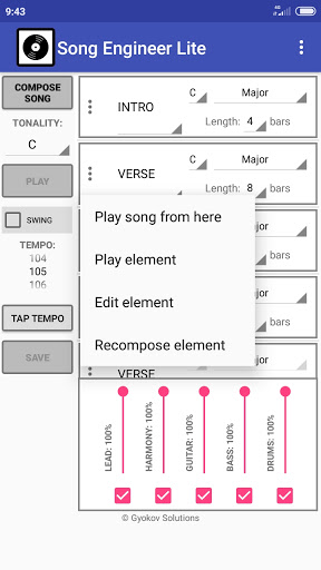 Song Engineer Lite list_5