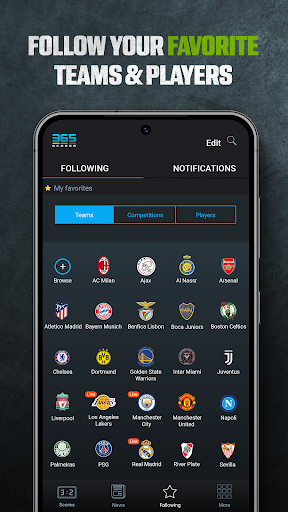 365Scores: Live Scores & News list_1